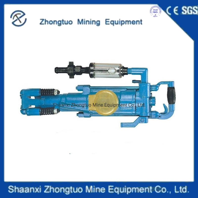 Air Drill Type Pneumatic Leg Rock Drill Energy-Saving Efficient And Interchangeable Parts
